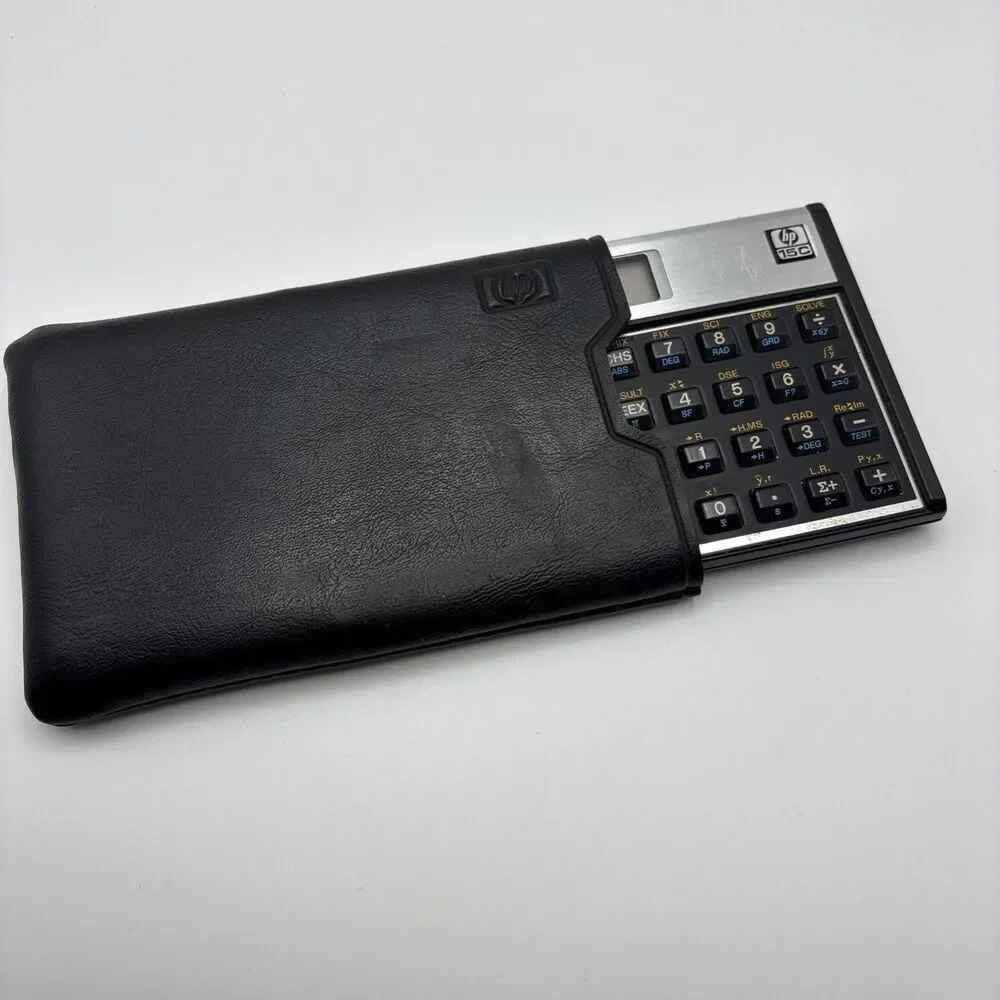 Hewlett-Packard HP 15C Programmable Scientific Calc & Pouch Tested & Working